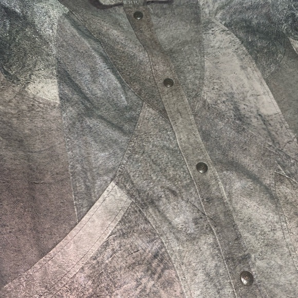 The Leather Ranch Jacket Women’s Size 1/22” P2P 24” Length 26” Sleeve Vintage - Picture 2 of 8